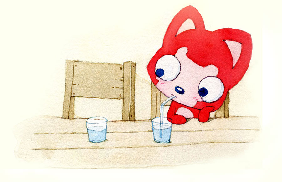 In the past, Sam always lived alone, enjoying solitude, and also longing for love.